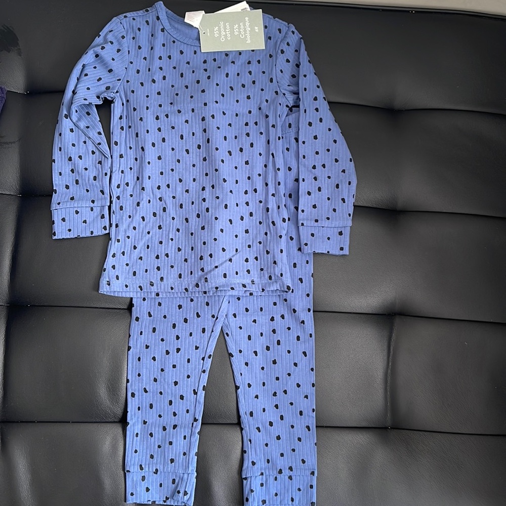 H&M kids organic cotton 2pc set